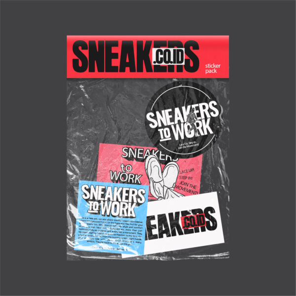 Sticker Pack Sneakers to Work