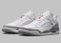 Jordan Spizike Low Siap Tampil dalam Balutan “White Cement”