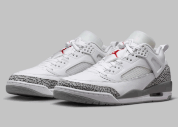 Jordan Spizike Low Siap Tampil dalam Balutan “White Cement”